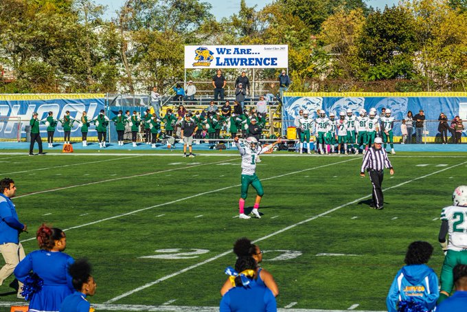 Jordan Gazit made plenty of Top 10 plays during his time with Carle Place/ Wheatley during Long Island football game in Nassau County